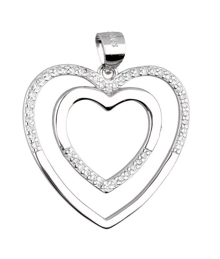 Silver Pendant Ap2721 Heart