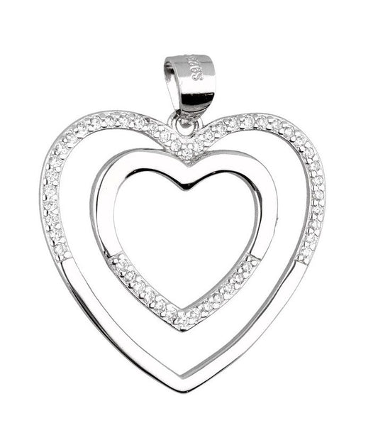 Silver Pendant Ap2721 Heart