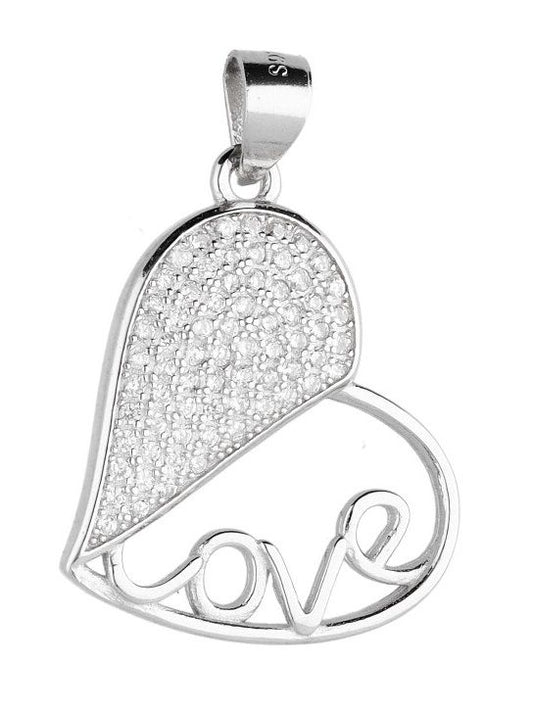 Silver Pendant Ap2437 Heart