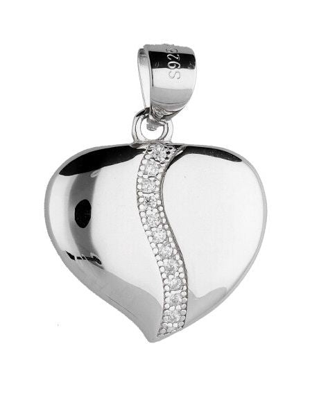 Silver Pendant Heart