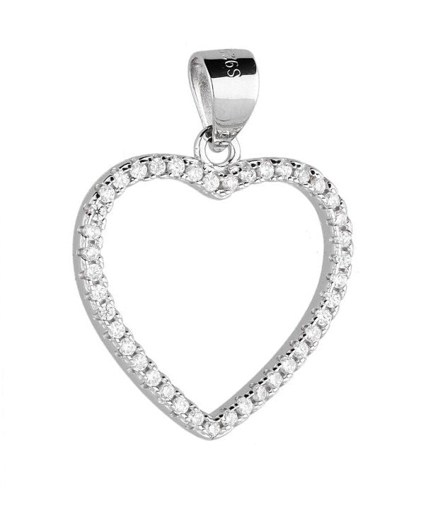 Silver Pendant Ap2636 Heart