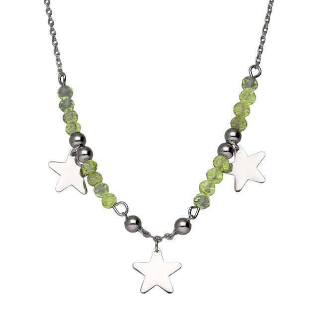 Silver Necklace Star