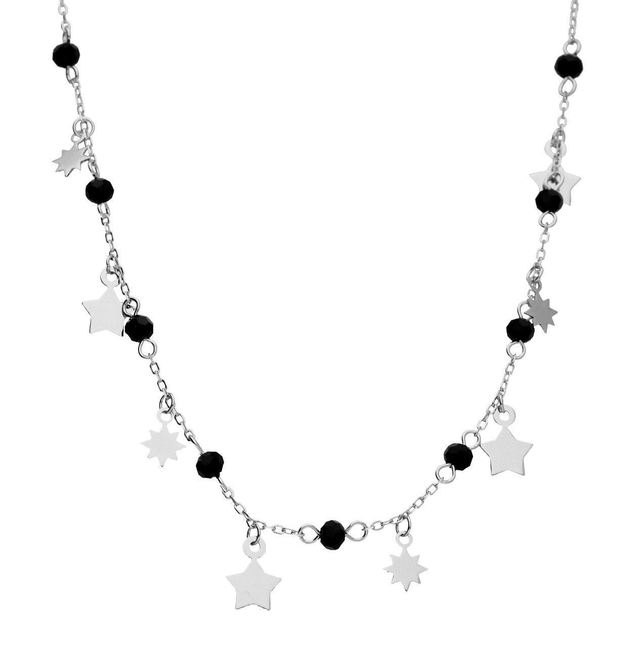 Silver Necklace Star