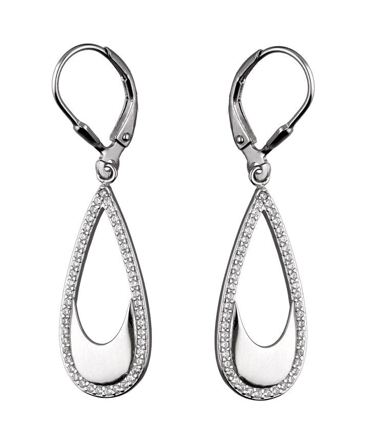 Silver Earrings Eng.Long