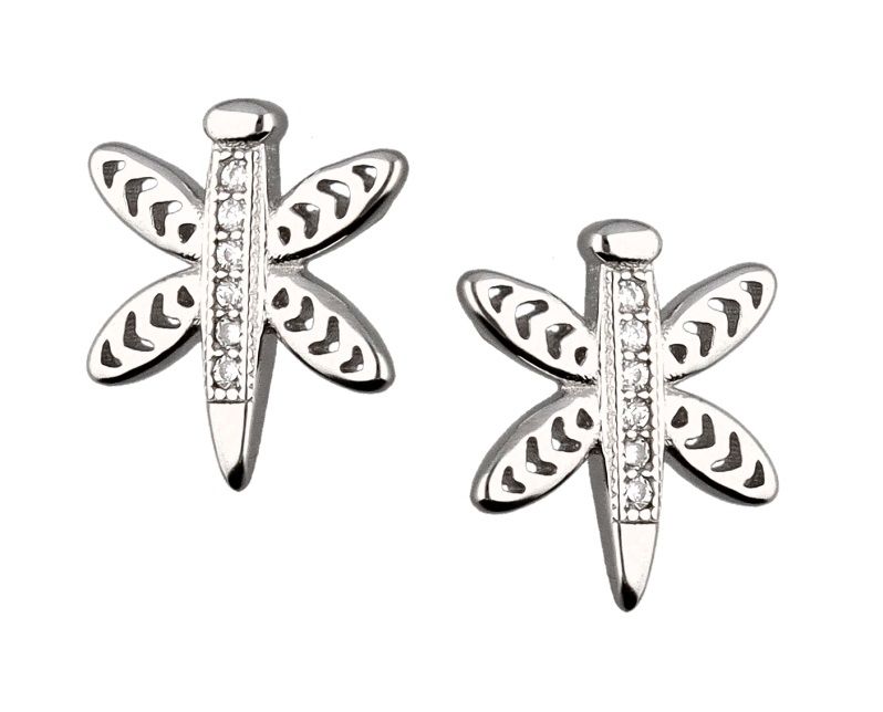 Silver Earrings Ae3490 