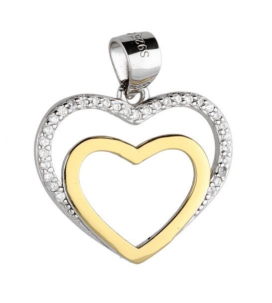 Silver Pendant Dp2449 Heart