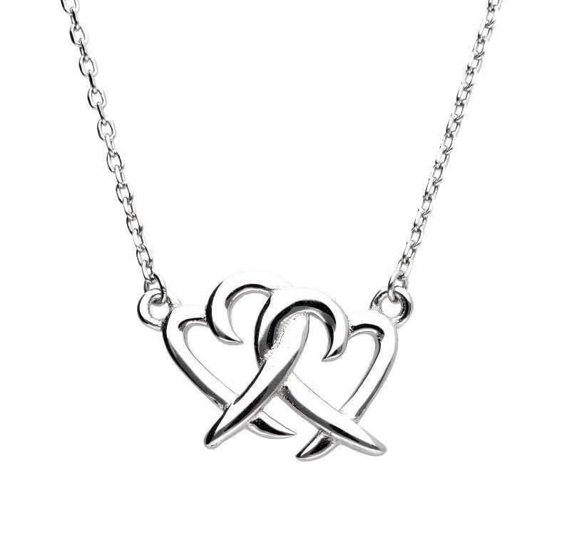 Silver Necklace Heart