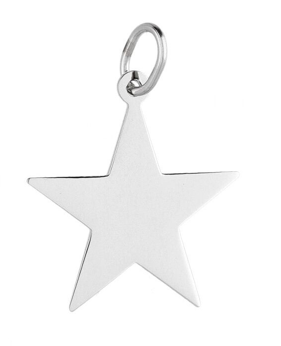 Silver Pendant S Star