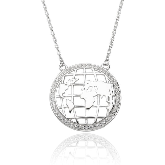 Silver Necklace Ground