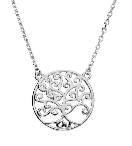 Silver Necklace Tree