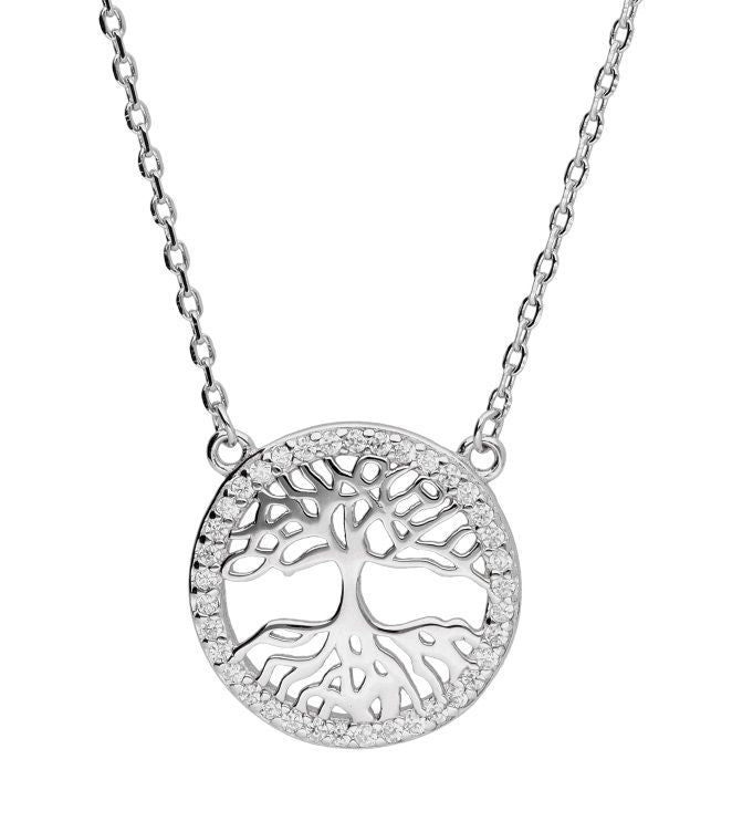 Silver Necklace Tree