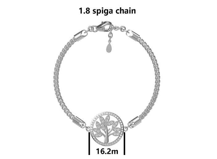 Silver Bracelet Tree