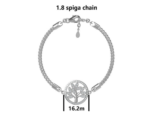 Silver Bracelet Tree