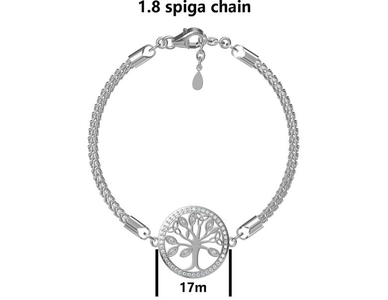 Silver Bracelet Tree