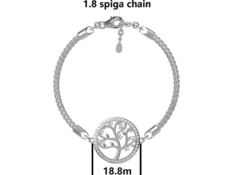 Silver Bracelet Tree