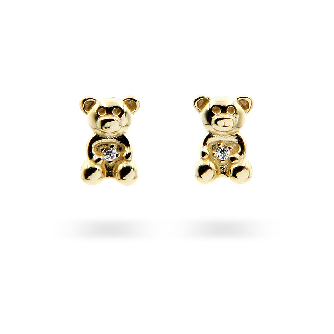 Silver Earrings Gold Kids