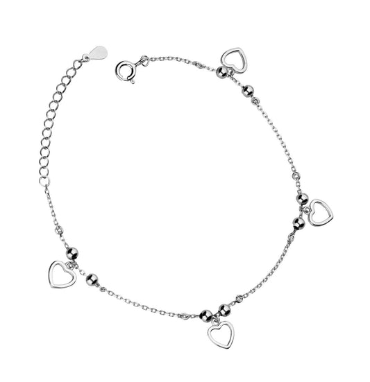 Silver Bracelet Heart