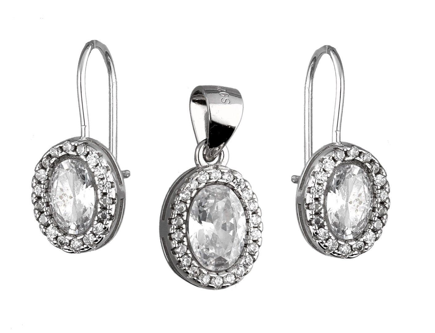 Silver Jewelry Set Lqs1649 As757