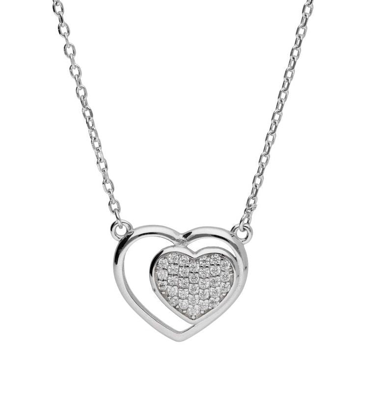 Silver Necklace Ap2619 Heart