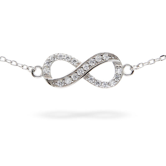 Silver Bracelet Infinity