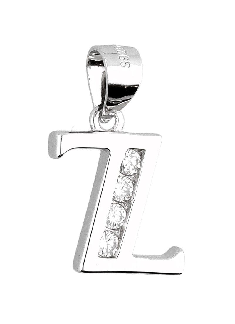 Silver Pendant Letters Rod.