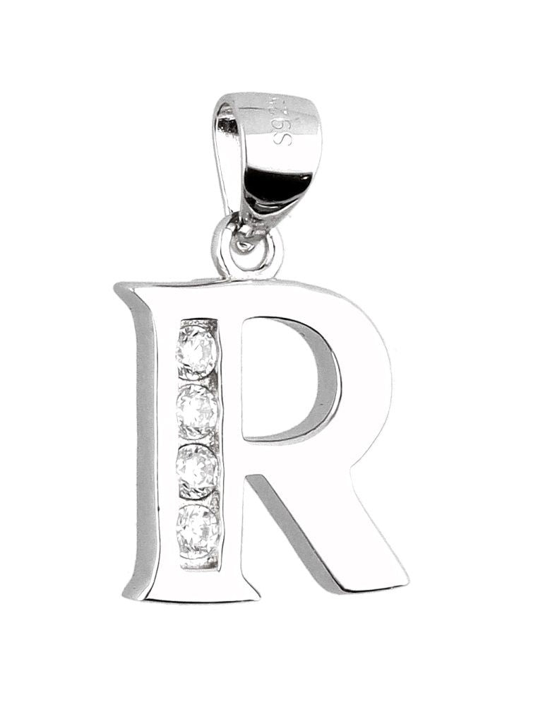 Silver Pendant Letters Rod.