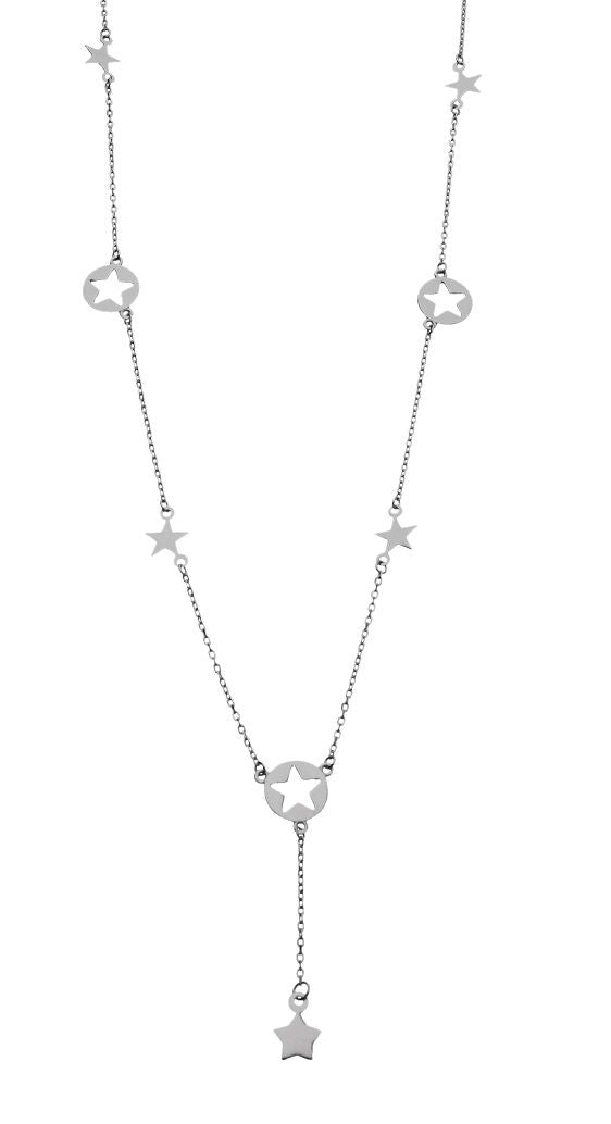 Silver Necklace Star