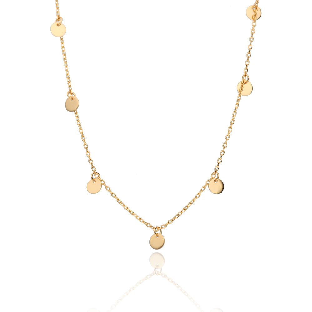 Silver Necklace Roll 3.0 Length 43+3cm Ext