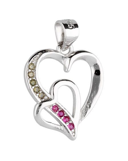 Silver Pendant Hp1602 Heart