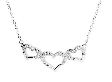 Silver Necklace Heart