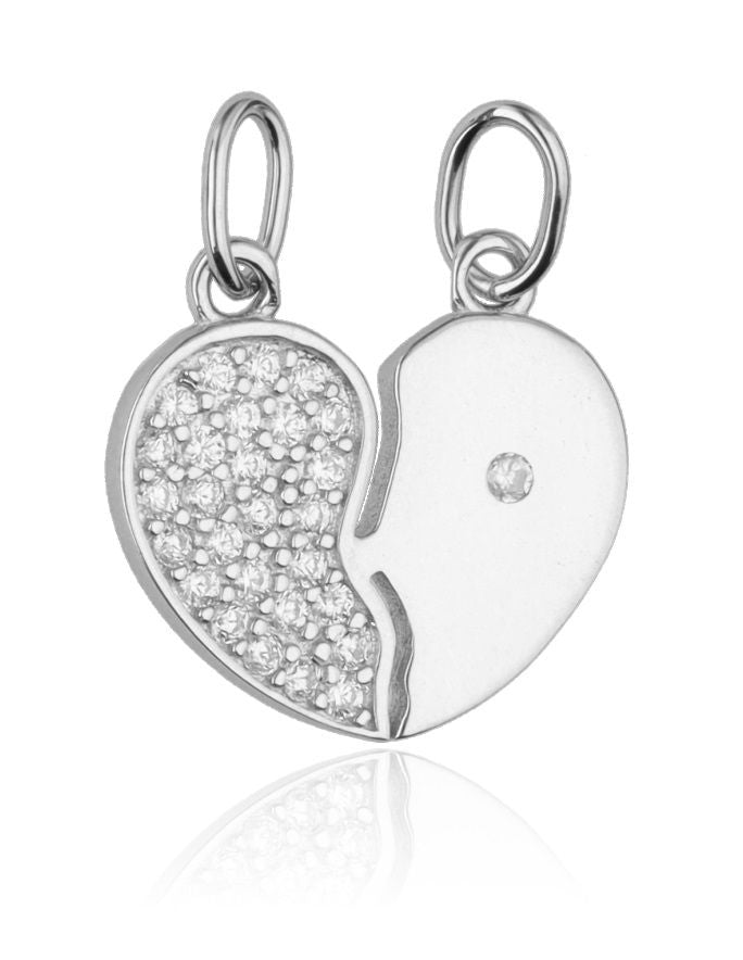 Silver Pendant Heart