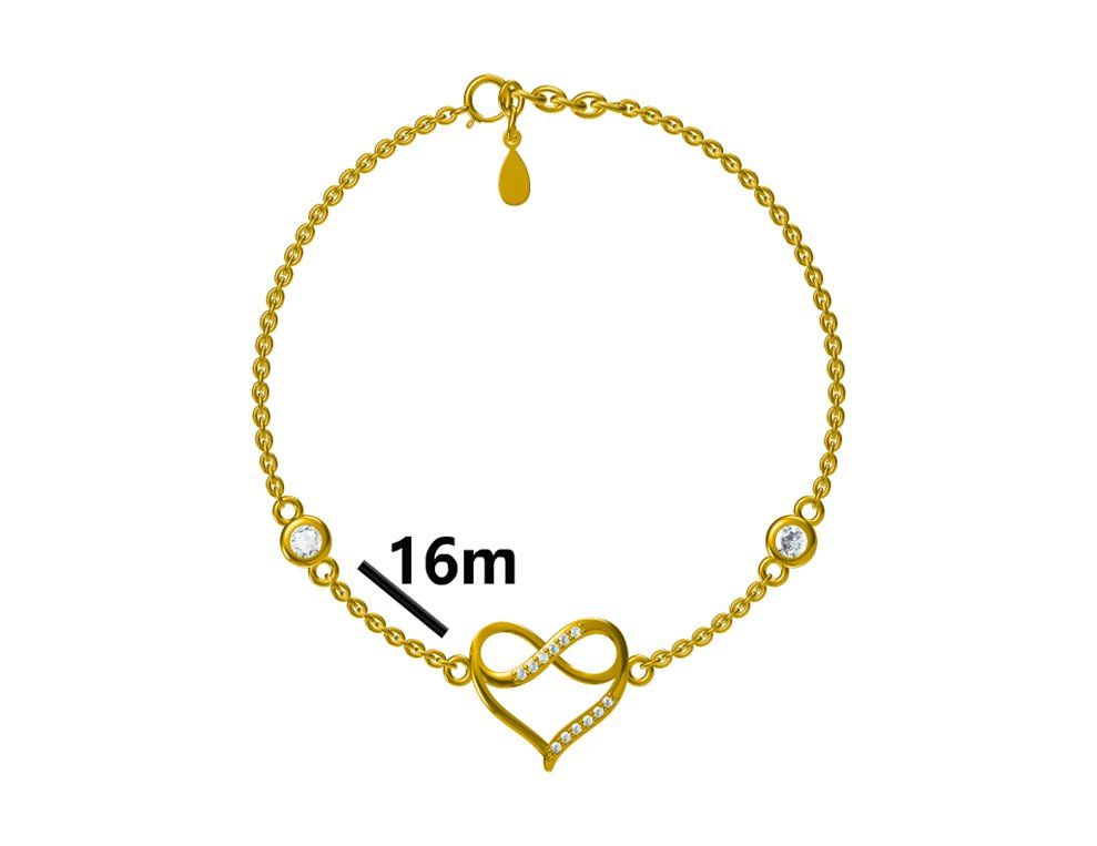 Silver Bracelet Gold Plated