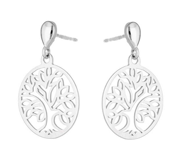 Silver Earrings Tree