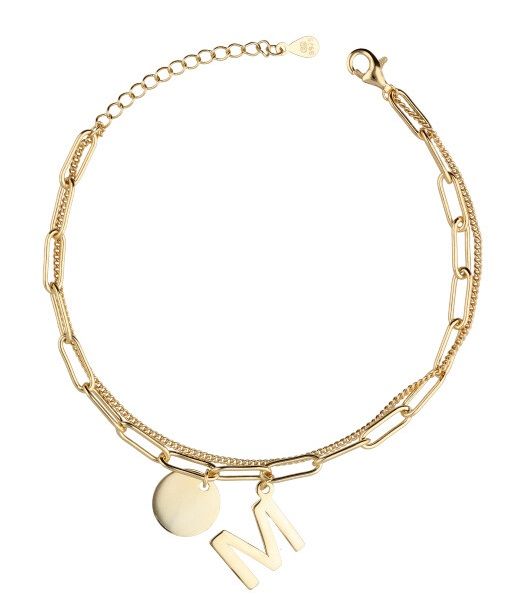 Silver Bracelet Gold Plated