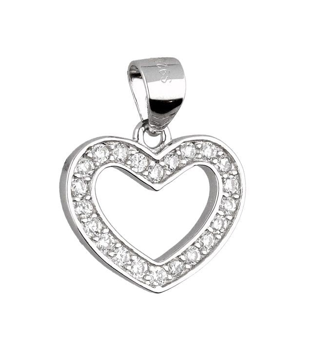 Silver Pendant Heart