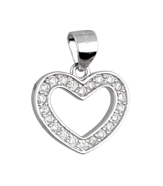 Silver Pendant Heart