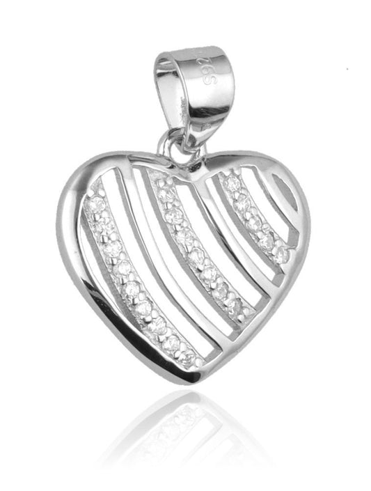 Silver Pendant Heart