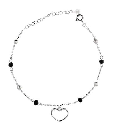 Silver Bracelet Heart