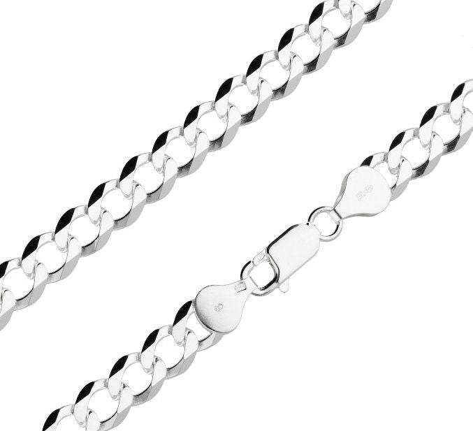 Silver Chain, Piatta Flat Profile G180 L21 cm