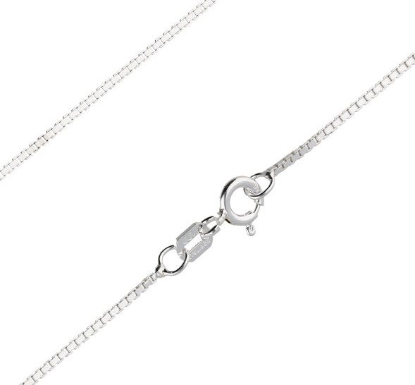 Silver Chain, Vaneziana (Cube) G019 L45 cm