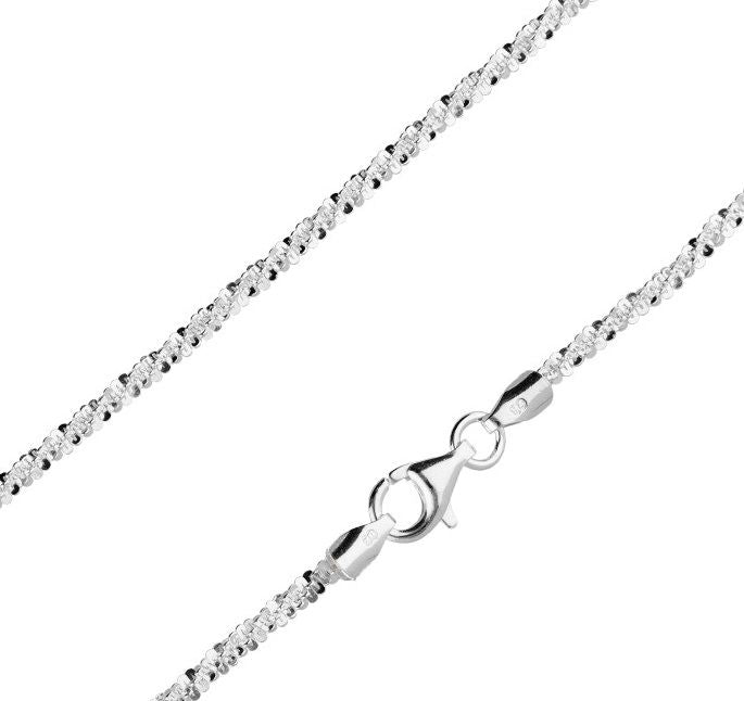 Silver Chain, Rock G040 L19 cm