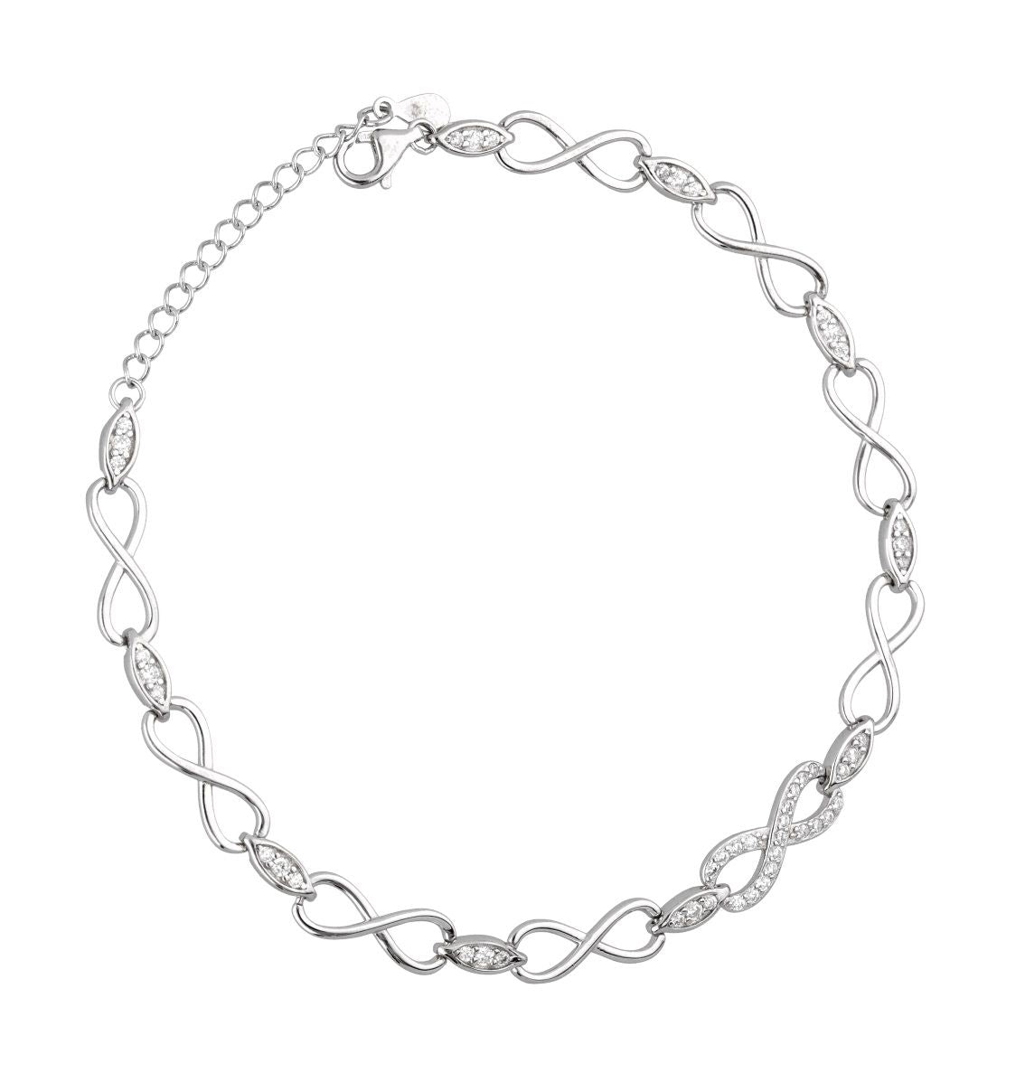 Silver Bracelet Infinity