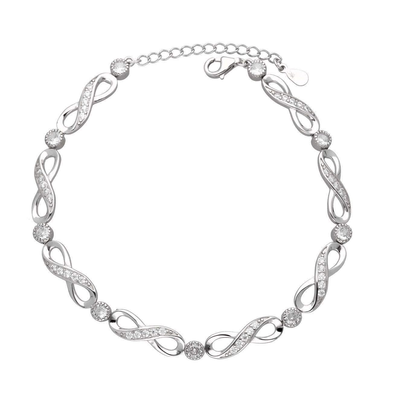 Silver Bracelet Infinity