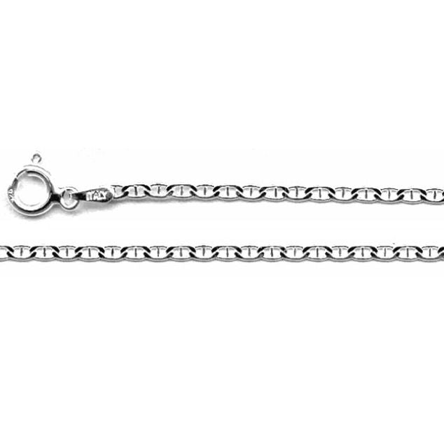 Silver Chain, Marina Gucci Rpm G050 L50 cm