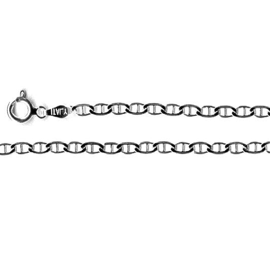 Silver Chain, Marina Gucci Rpm G060 L55 cm