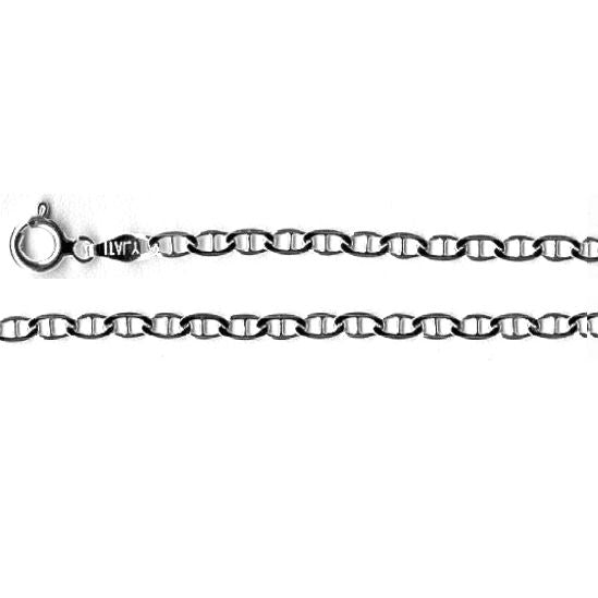 Silver Chain, Marina Gucci Rpm G060 L50 cm