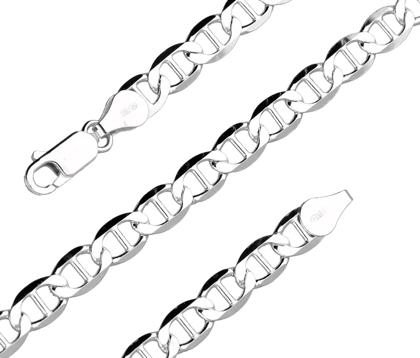 Silver Chain, Marina Gucci Rpm G120 L55 cm