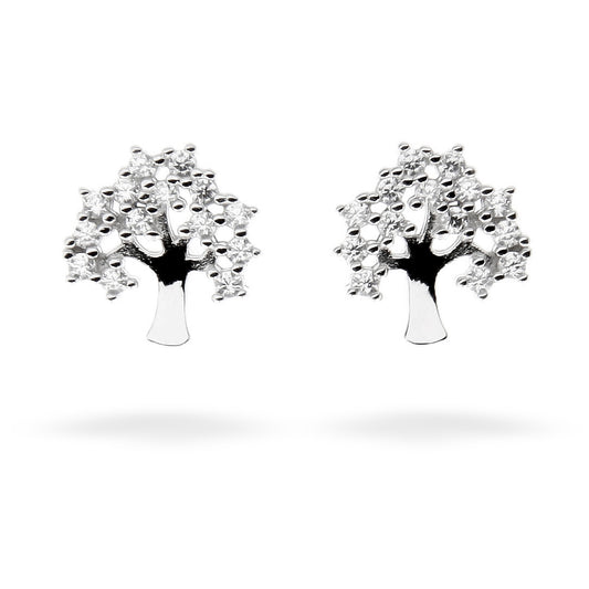 Silver Earrings Tree