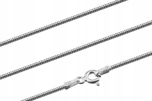 Silver Chain, Snake Tail G120 L45 cm