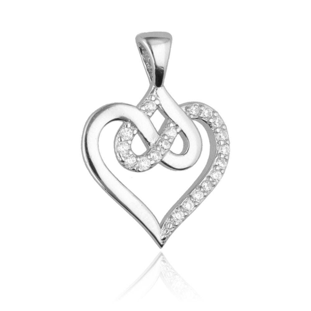 Silver Pendant Heart